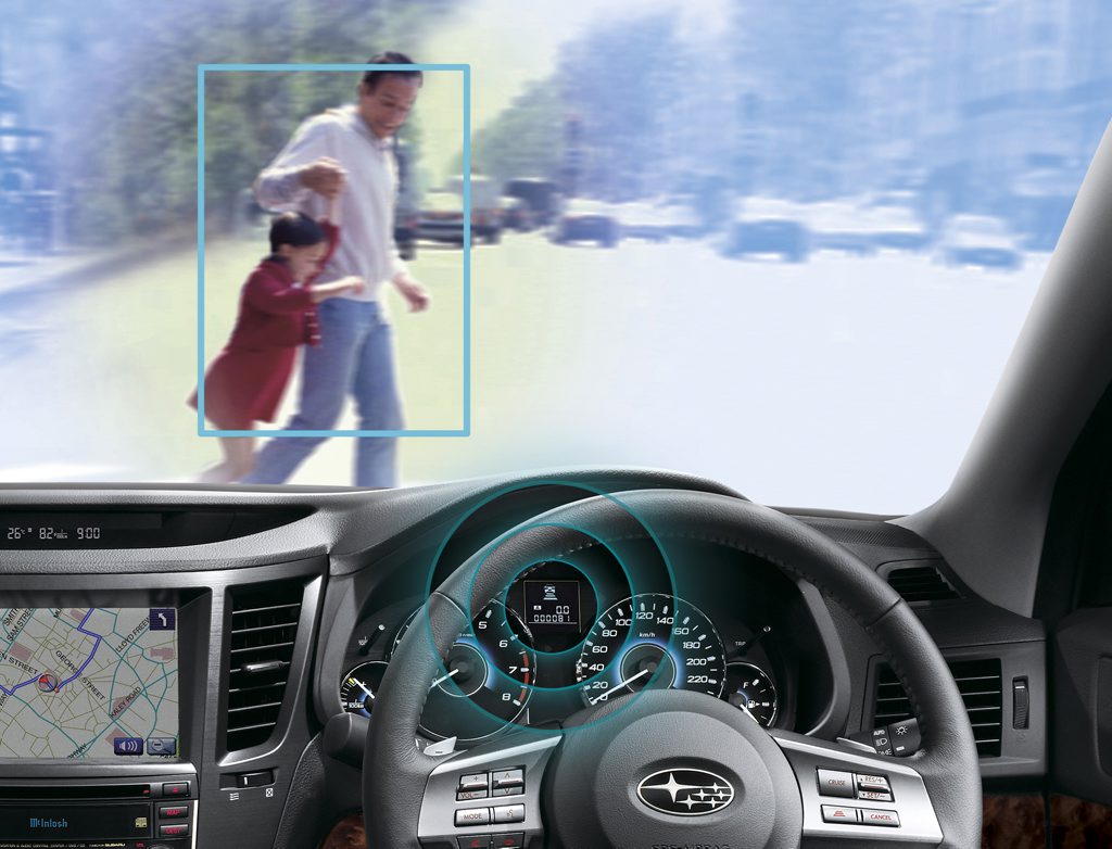 Subaru has a sophisticated Eyesight system on some of its vehicles to help avoid collisions, but drivers must always remain alert. Subaru has a sophisticated Eyesight system on some of its vehicles to help avoid collisions, but drivers must always remain alert.